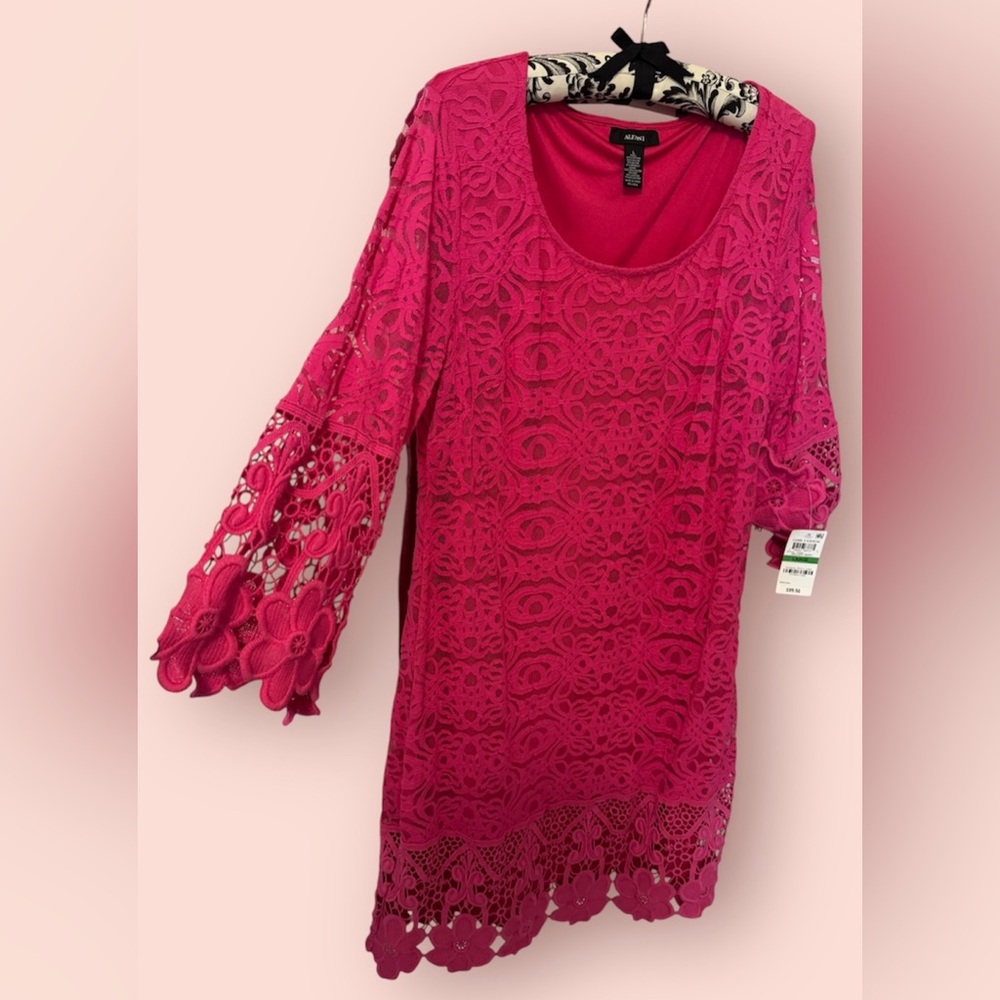 Alfani Vibrant Pink Dress